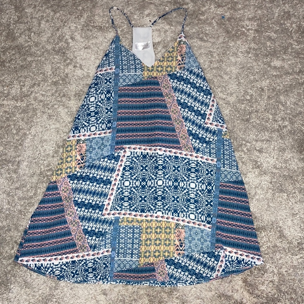 Embrace pattern dress